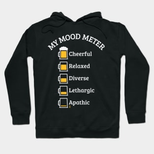 My Mood Meter (Beer Drinker / V3 / NEG) Hoodie